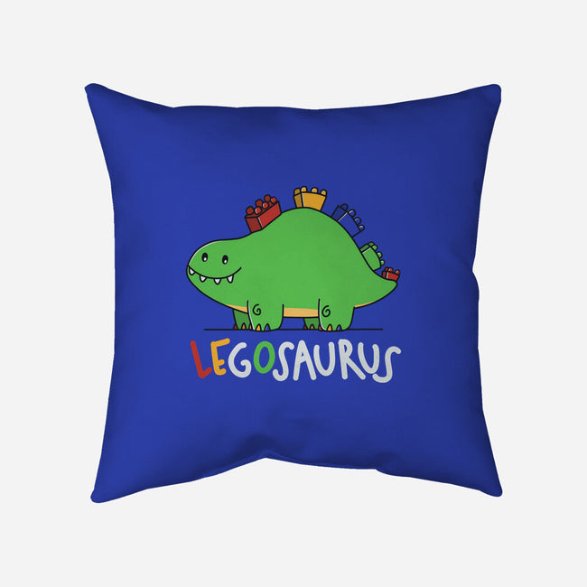 Legosaurus-none removable cover w insert throw pillow-TaylorRoss1