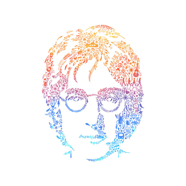 Lennon-womens v-neck tee-Gamma-Ray
