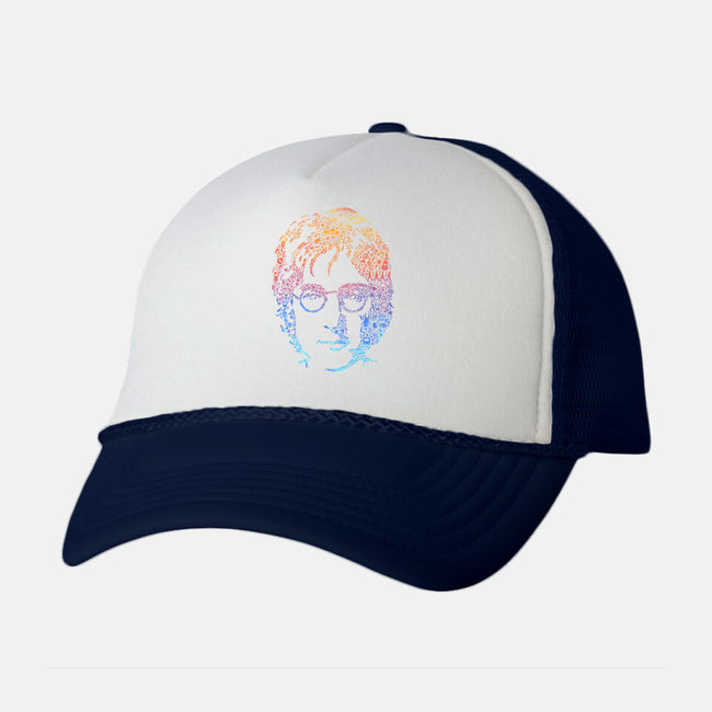 Lennon-unisex trucker hat-Gamma-Ray