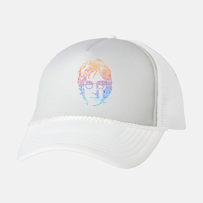 Lennon-unisex trucker hat-Gamma-Ray