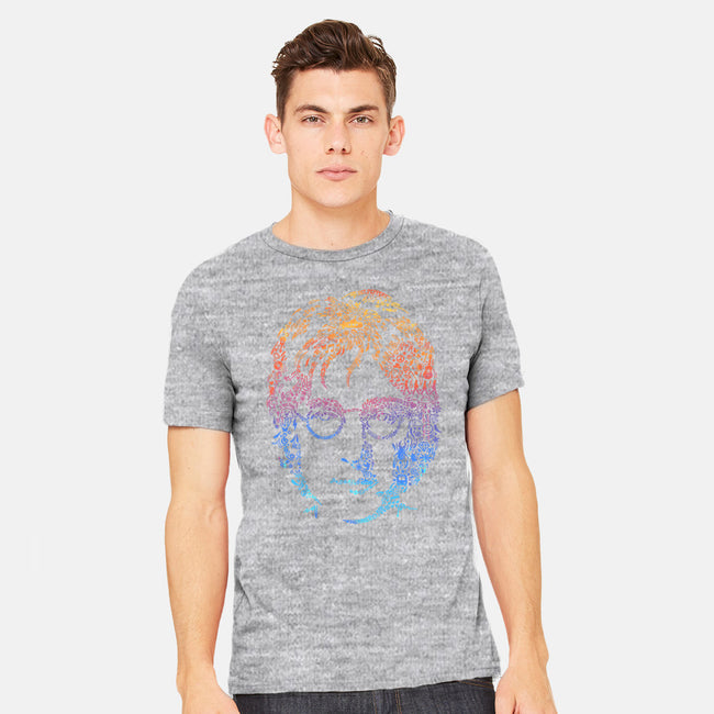 Lennon-mens heavyweight tee-Gamma-Ray