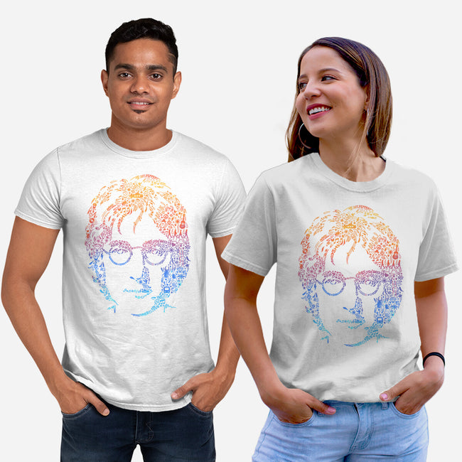 Lennon-unisex basic tee-Gamma-Ray