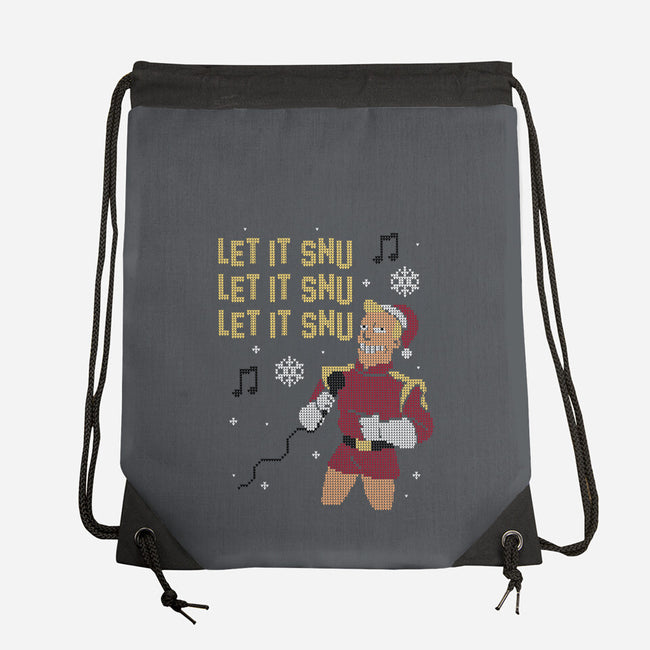 Let It Snu!-none drawstring bag-Raffiti