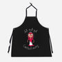 Let's Not Get Carried Away-unisex kitchen apron-DinoMike