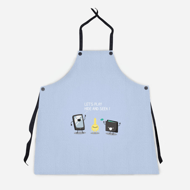 Let's Play a Game-unisex kitchen apron-Pacari