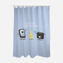 Let's Play a Game-none polyester shower curtain-Pacari