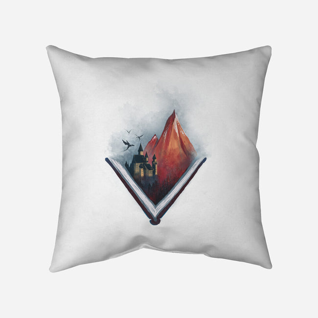 Let's Start a New Adventure-none removable cover w insert throw pillow-ricolaa