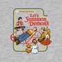 Let's Summon Demons-none glossy sticker-Steven Rhodes