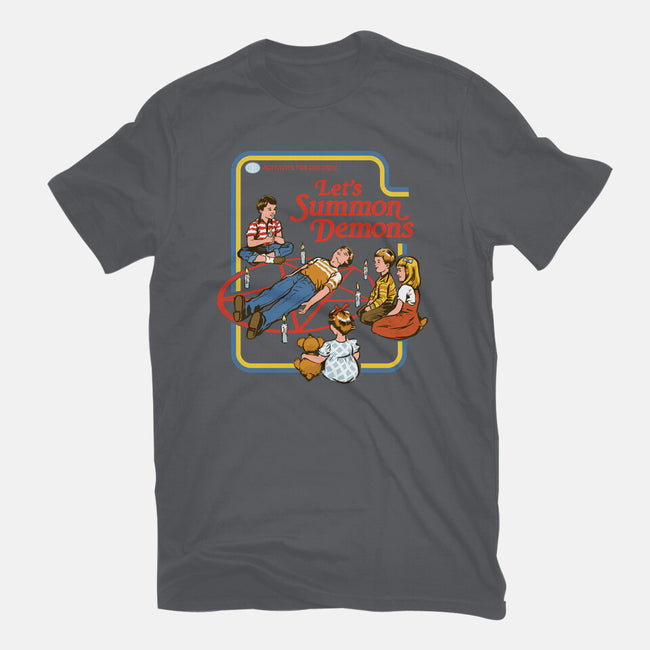Let's Summon Demons-womens basic tee-Steven Rhodes
