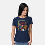 Let's Summon Demons-womens basic tee-Steven Rhodes