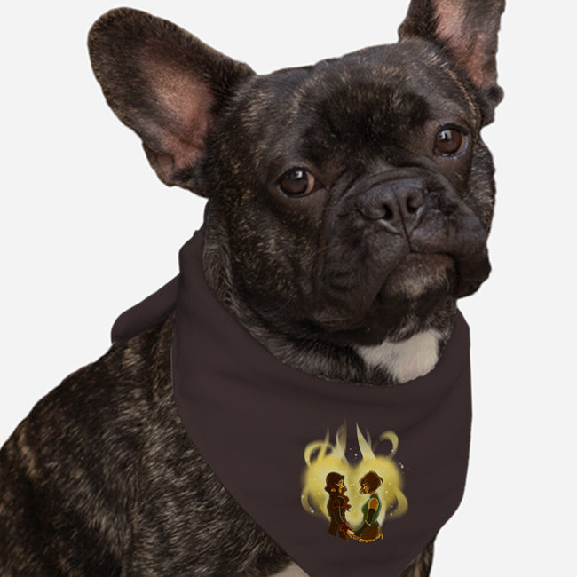 Let's Take a Journey-dog bandana pet collar-astrorobyn