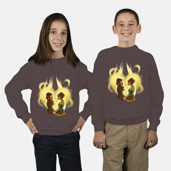 Let's Take a Journey-youth crew neck sweatshirt-astrorobyn