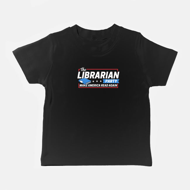 Librarian Party-baby basic tee-BootsBoots
