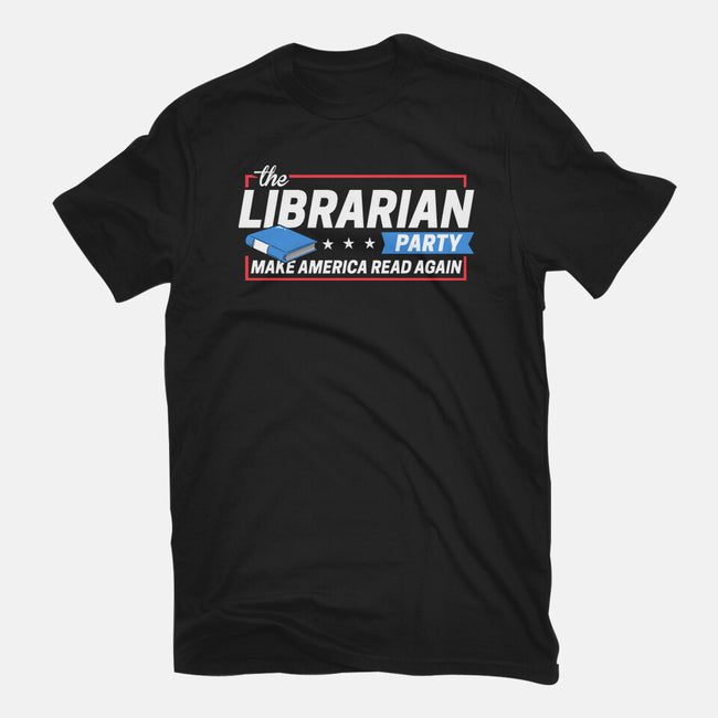 Librarian Party-unisex basic tee-BootsBoots