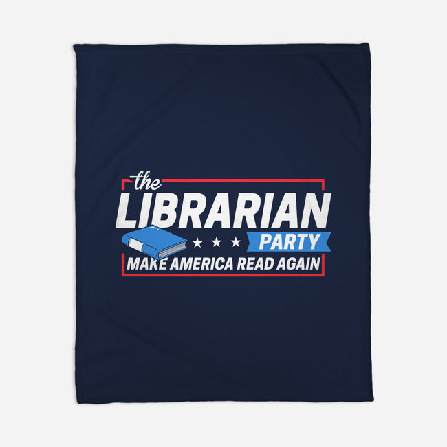 Librarian Party-none fleece blanket-BootsBoots