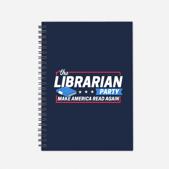 Librarian Party-none dot grid notebook-BootsBoots