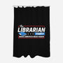 Librarian Party-none polyester shower curtain-BootsBoots