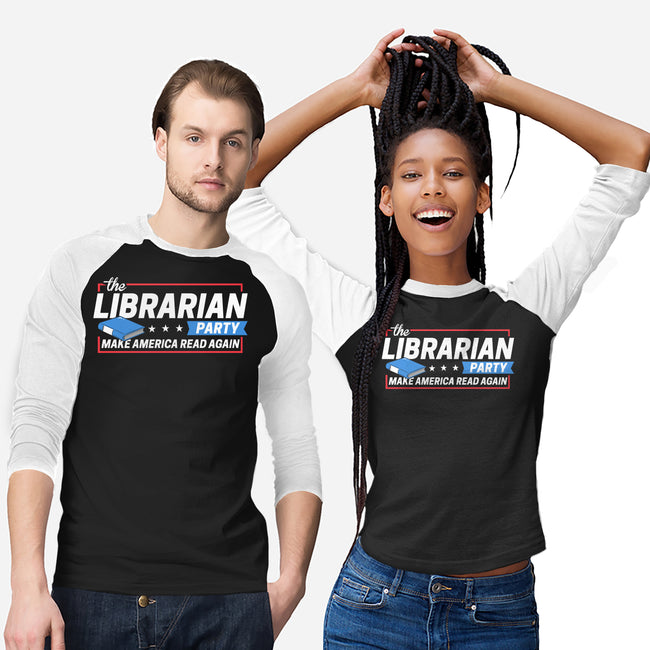 Librarian Party-unisex baseball tee-BootsBoots