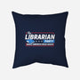 Librarian Party-none non-removable cover w insert throw pillow-BootsBoots
