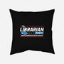 Librarian Party-none removable cover w insert throw pillow-BootsBoots