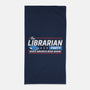 Librarian Party-none beach towel-BootsBoots
