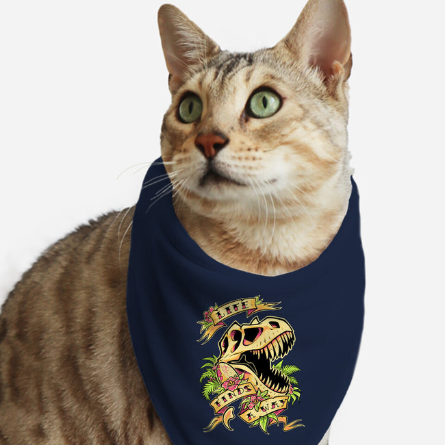 Life Finds a Way-cat bandana pet collar-Squeedge Monster