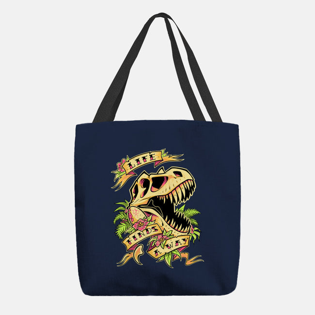 Life Finds a Way-none basic tote-Squeedge Monster