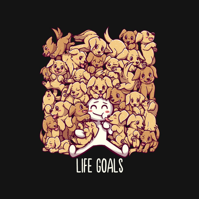 Life Goals-womens v-neck tee-TechraNova