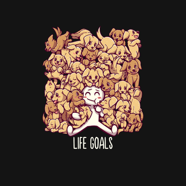 Life Goals-mens heavyweight tee-TechraNova