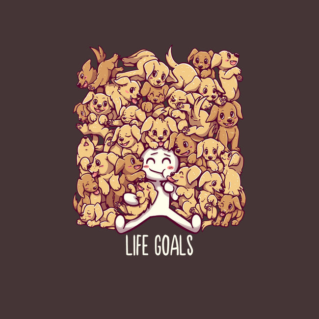 Life Goals-mens heavyweight tee-TechraNova