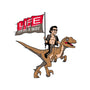 Life Uhhh Finds a Way-womens v-neck tee-Ben Douglass