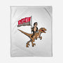 Life Uhhh Finds a Way-none fleece blanket-Ben Douglass