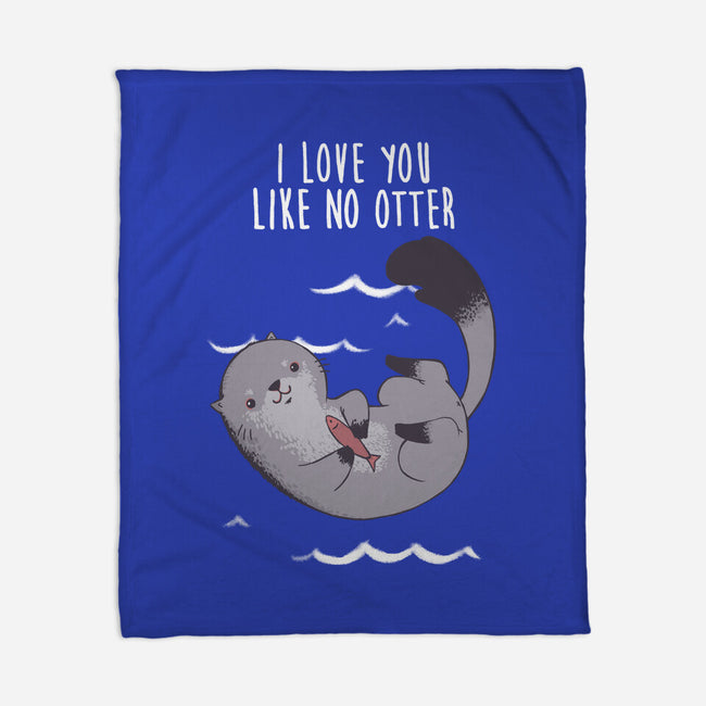 Like no Otter-none fleece blanket-ursulalopez