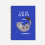 Like no Otter-none dot grid notebook-ursulalopez