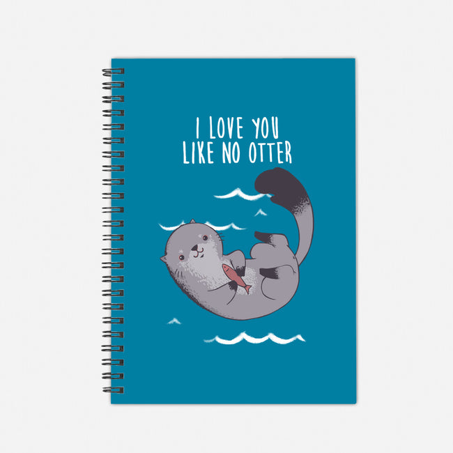 Like no Otter-none dot grid notebook-ursulalopez