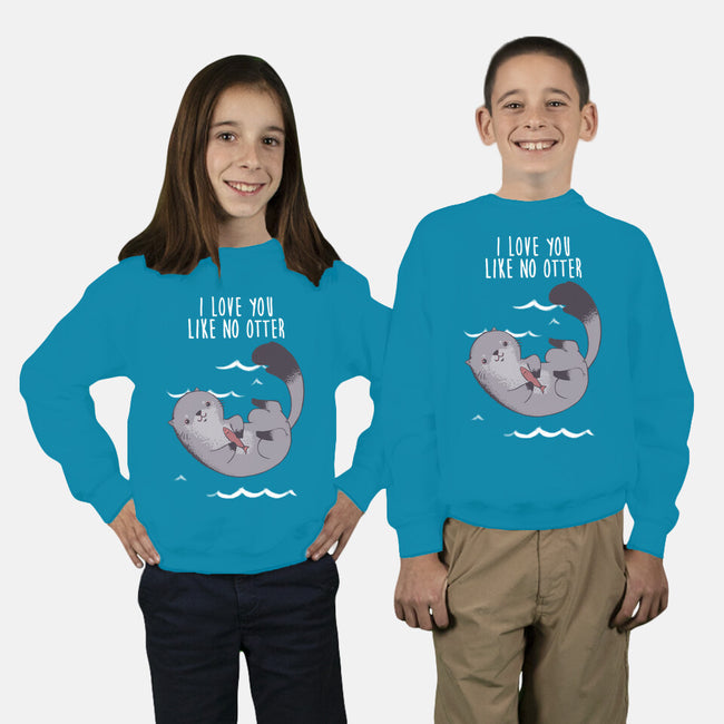 Like no Otter-youth crew neck sweatshirt-ursulalopez