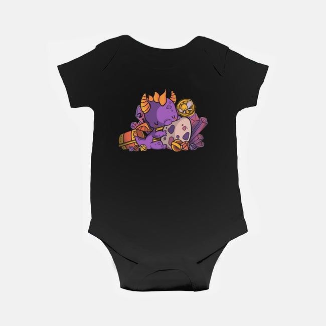 Lil Dragon-baby basic onesie-TaylorRoss1