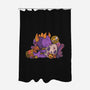 Lil Dragon-none polyester shower curtain-TaylorRoss1