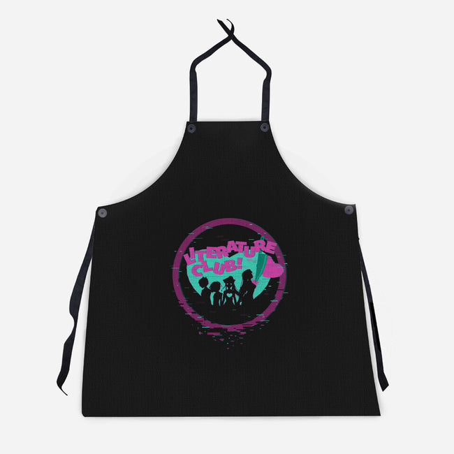 Literature Club-unisex kitchen apron-Kat_Haynes