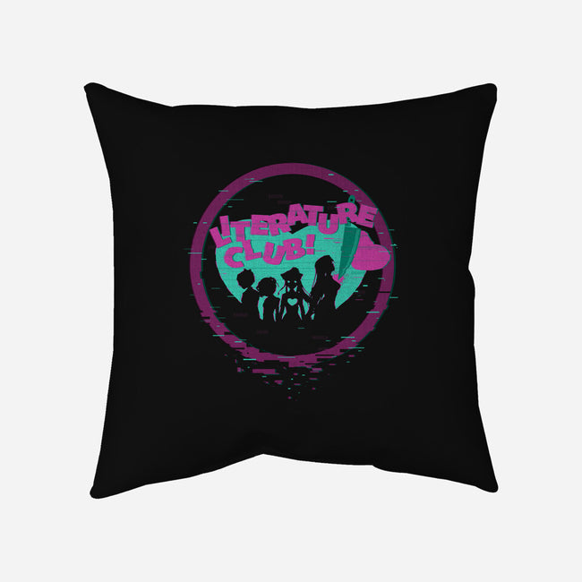 Literature Club-none removable cover w insert throw pillow-Kat_Haynes