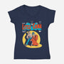 Little China Comic-womens v-neck tee-harebrained