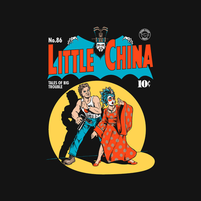 Little China Comic-none removable cover w insert throw pillow-harebrained