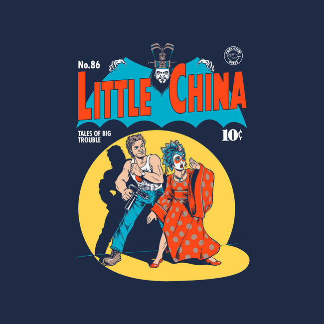 Little China Comic-none removable cover w insert throw pillow-harebrained