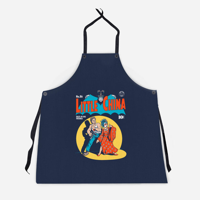 Little China Comic-unisex kitchen apron-harebrained