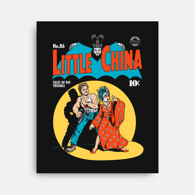 Little China Comic-none stretched canvas-harebrained