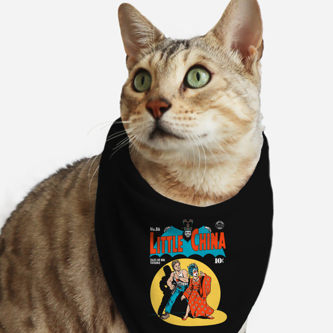 Little China Comic-cat bandana pet collar-harebrained