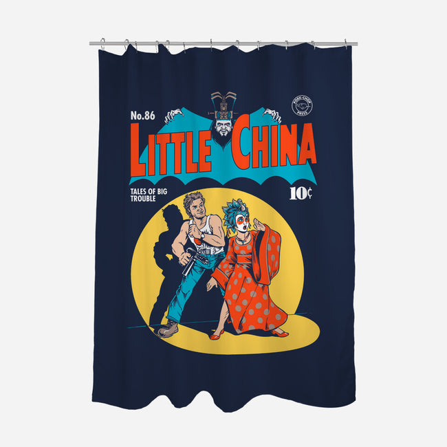 Little China Comic-none polyester shower curtain-harebrained