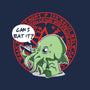 Little Cthulhu Is Hungry-none removable cover throw pillow-TaylorRoss1