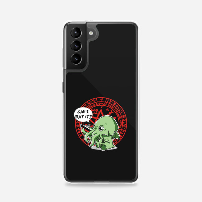 Little Cthulhu Is Hungry-samsung snap phone case-TaylorRoss1