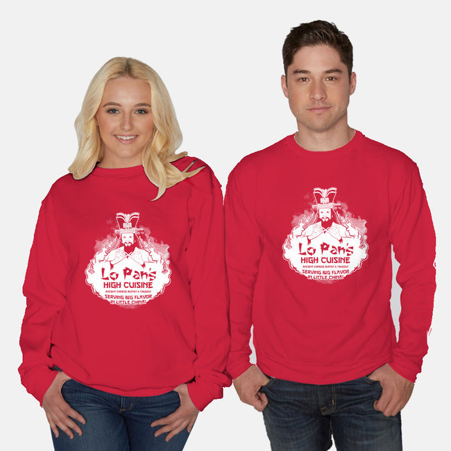 Lo Pan's High Cuisine-unisex crew neck sweatshirt-andyhunt